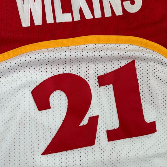 Atlanta Hawks Dominique Wilkins Mitchell Ness 1986-87 Vintage Jersey USA XXL - Picture 7 of 15